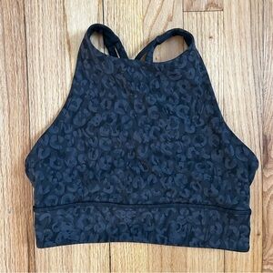 NWOT Lululemon Energy High-Neck Longline Bra *Medium Support, B–D Cups